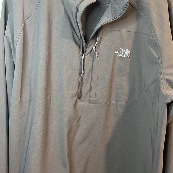 The North Face Half Quarter Zip Sweater Tan - Picture 3 of 10